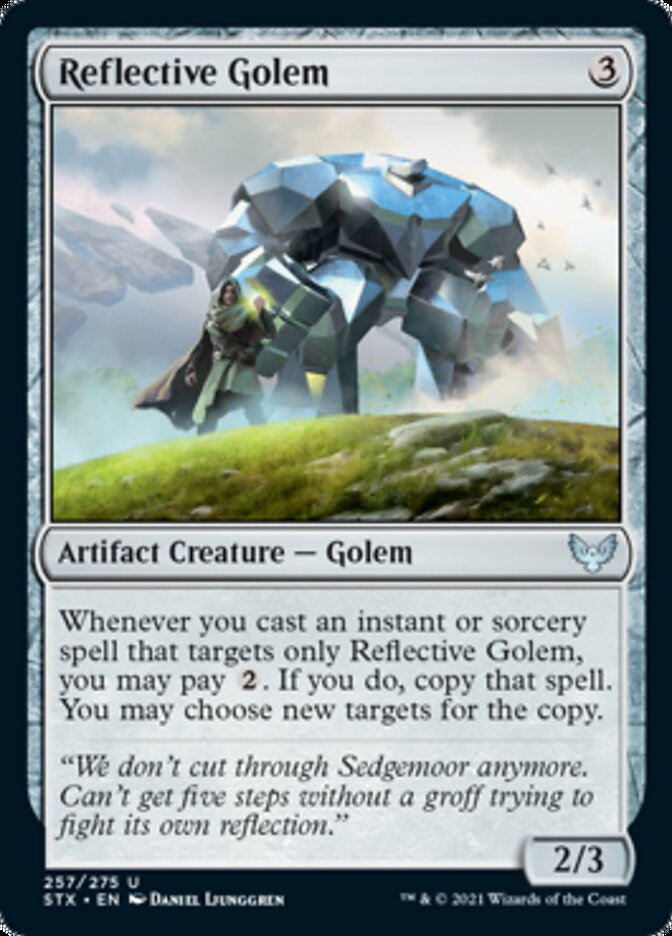 Reflective Golem [Strixhaven: School of Mages] | Devastation Store