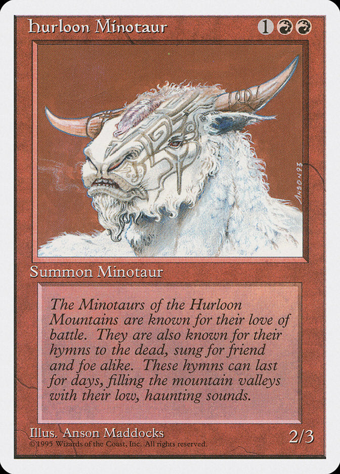 Hurloon Minotaur [Fourth Edition] - Devastation Store | Devastation Store