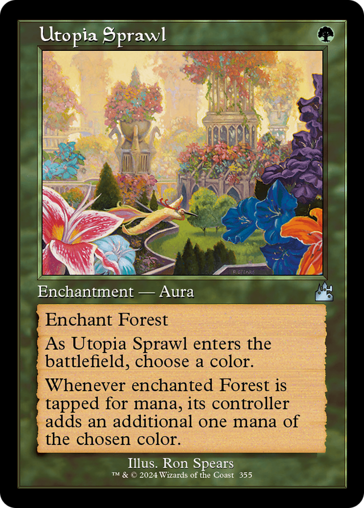 Utopia Sprawl (Retro Frame) [Ravnica Remastered] | Devastation Store