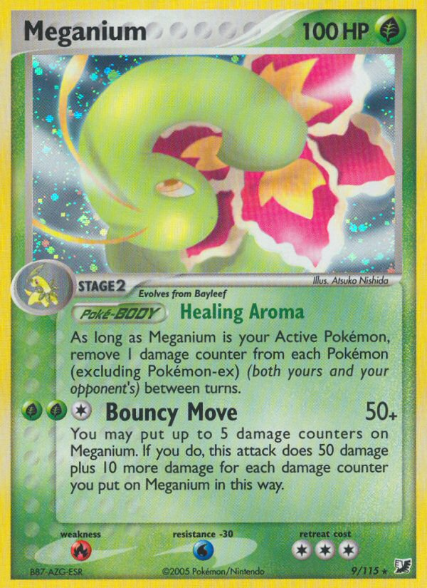 Meganium (9/115) [EX: Unseen Forces] | Devastation Store