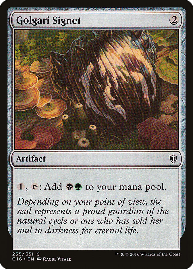 Golgari Signet [Commander 2016] - Devastation Store | Devastation Store