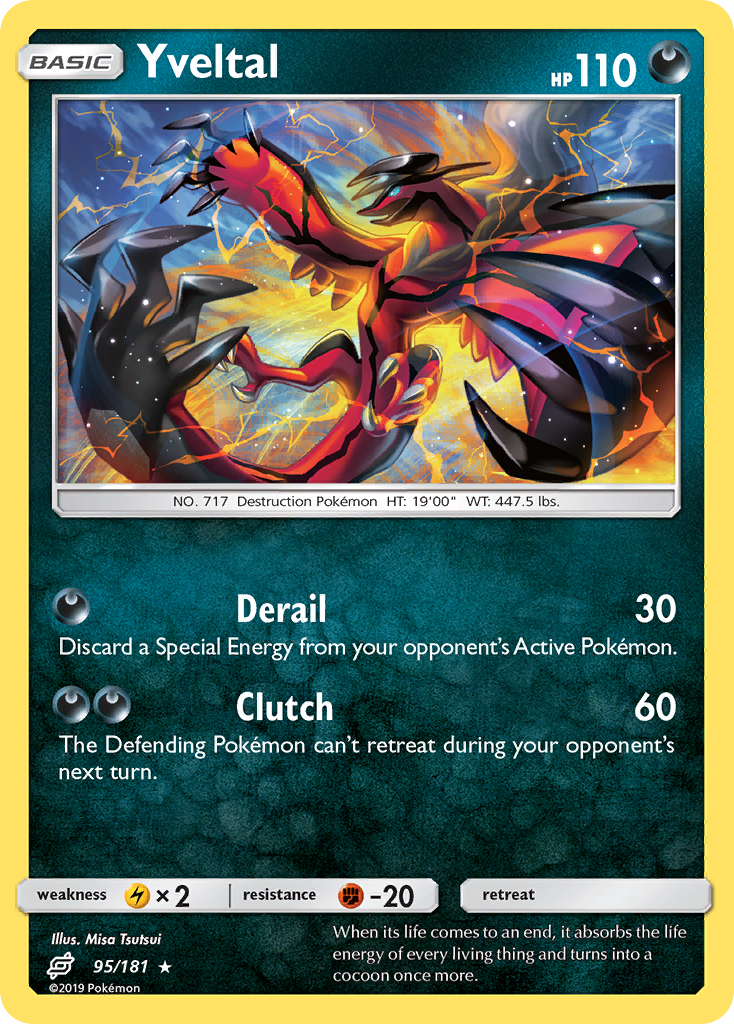 Yveltal (95/181) [Sun & Moon: Team Up] | Devastation Store