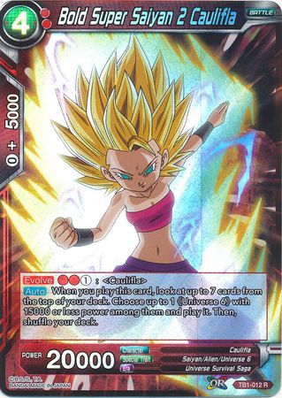 Bold Super Saiyan 2 Caulifla [TB1-012] | Devastation Store