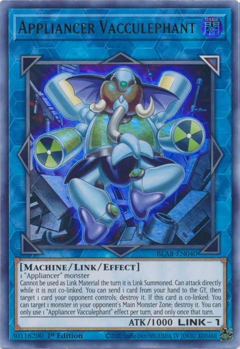 Appliancer Vacculephant [BLAR-EN040] Ultra Rare | Devastation Store
