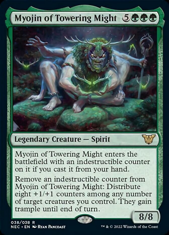 Myojin of Towering Might [Kamigawa: Neon Dynasty Commander] | Devastation Store