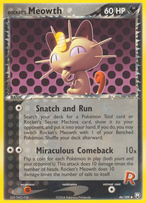 Rocket's Meowth (46/109) [EX: Team Rocket Returns] | Devastation Store