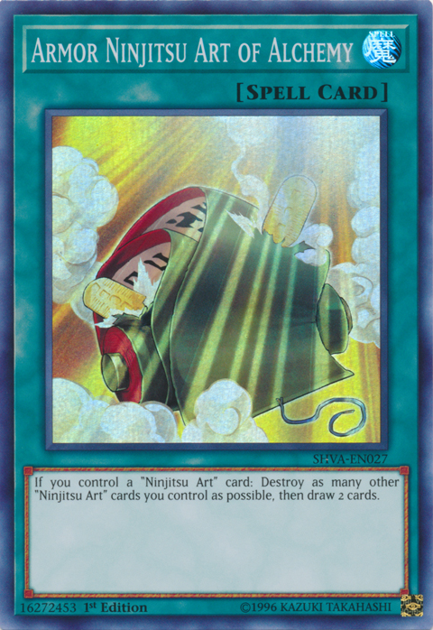 Armor Ninjitsu Art of Alchemy [SHVA-EN027] Super Rare | Devastation Store