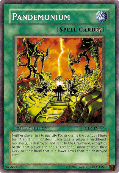 Pandemonium [GLD1-EN037] Common | Devastation Store
