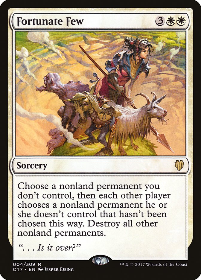 Fortunate Few [Commander 2017] | Devastation Store