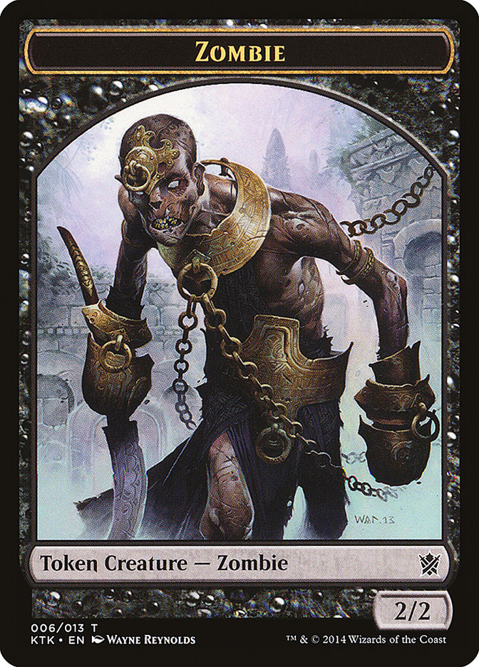 Zombie [Khans of Tarkir Tokens] | Devastation Store