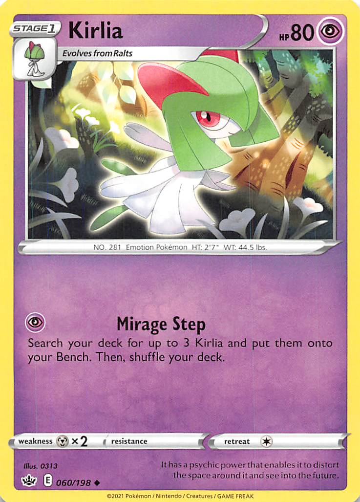 Kirlia (060/198) [Sword & Shield: Chilling Reign] | Devastation Store