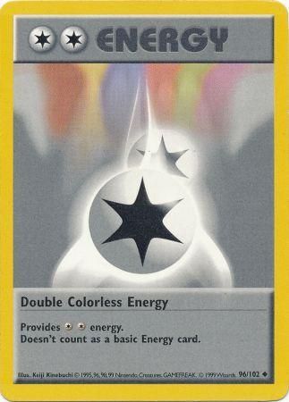 Double Colorless Energy (96/102) [Base Set Shadowless Unlimited] | Devastation Store