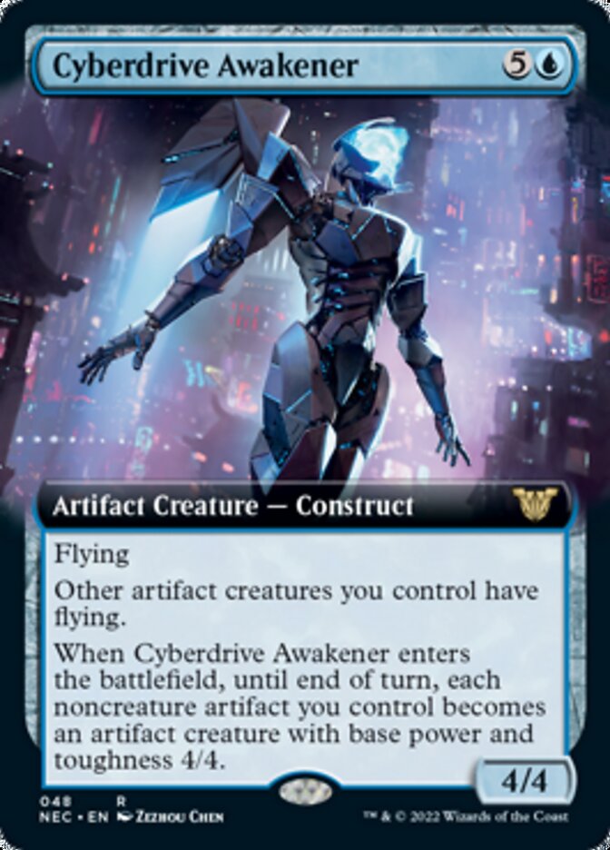 Cyberdrive Awakener (Extended) [Kamigawa: Neon Dynasty Commander] | Devastation Store