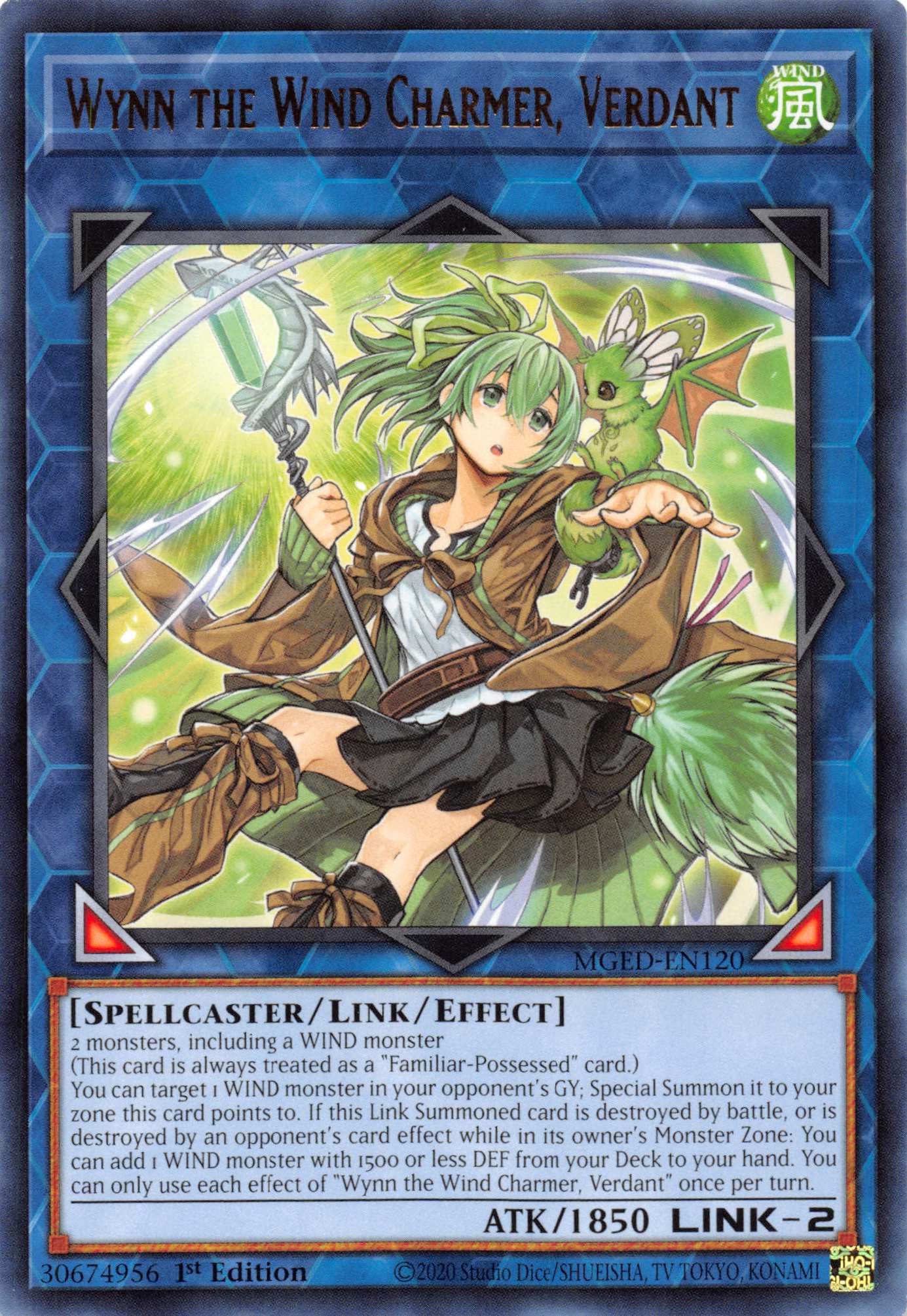 Wynn the Wind Charmer, Verdant [MGED-EN120] Rare | Devastation Store