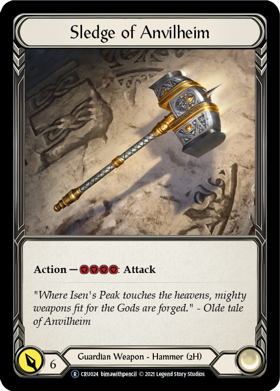 Sledge of Anvilheim [CRU024] Unlimited Normal | Devastation Store