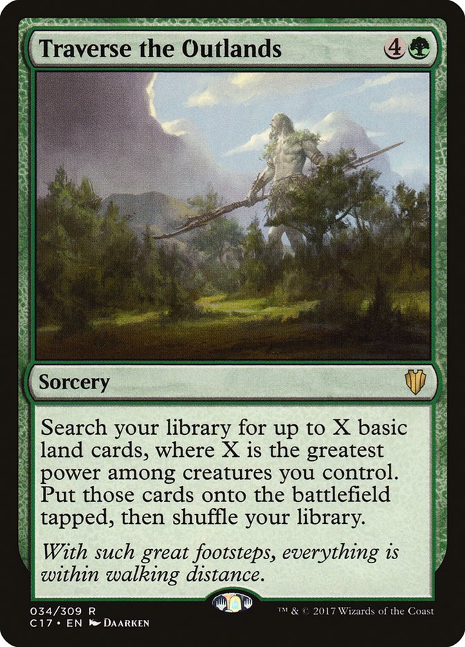 Traverse the Outlands [Commander 2017] - Devastation Store | Devastation Store