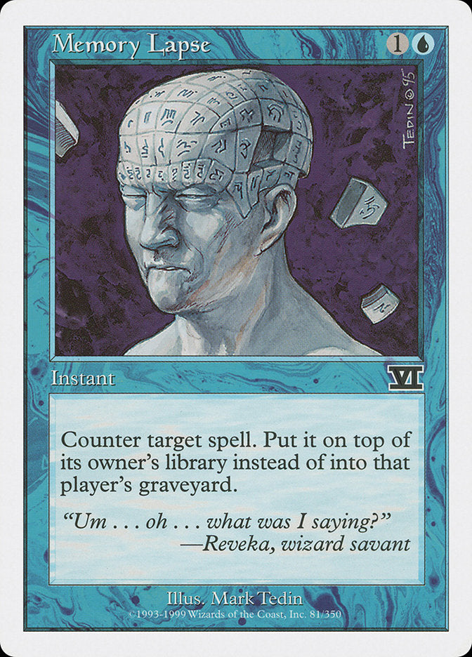 Memory Lapse [Classic Sixth Edition] | Devastation Store