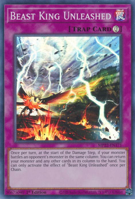 Beast King Unleashed [MP22-EN171] Super Rare | Devastation Store