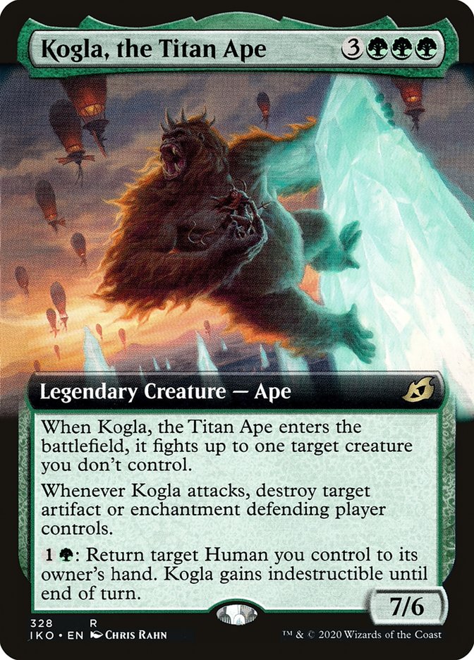 Kogla, the Titan Ape (Extended Art) [Ikoria: Lair of Behemoths] | Devastation Store