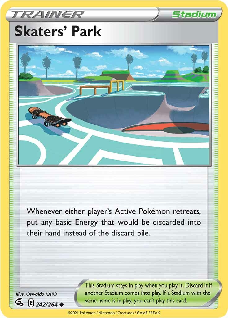 Skaters' Park (242/264) [Sword & Shield: Fusion Strike] | Devastation Store