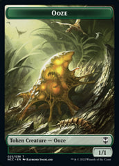 Ooze (025) // Treasure (015) Double-sided Token [Streets of New Capenna Commander Tokens] | Devastation Store