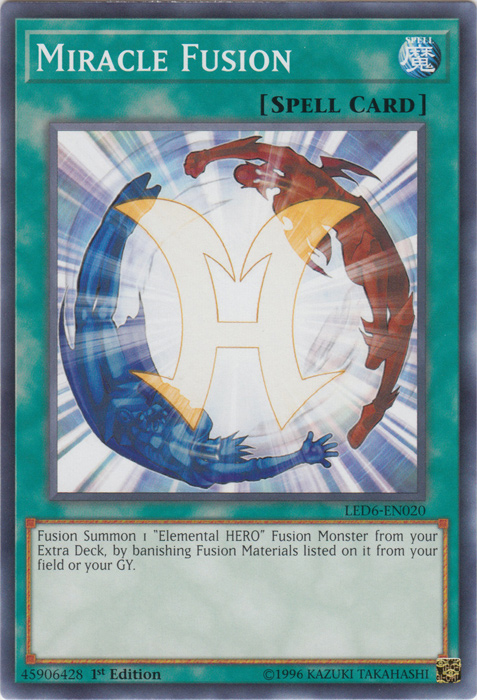 Miracle Fusion [LED6-EN020] Common | Devastation Store