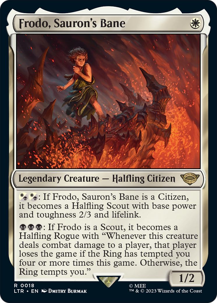 Frodo, Sauron's Bane [The Lord of the Rings: Tales of Middle-Earth] | Devastation Store