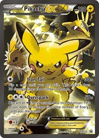 Pikachu EX (XY124) (Jumbo Card) [XY: Black Star Promos] | Devastation Store