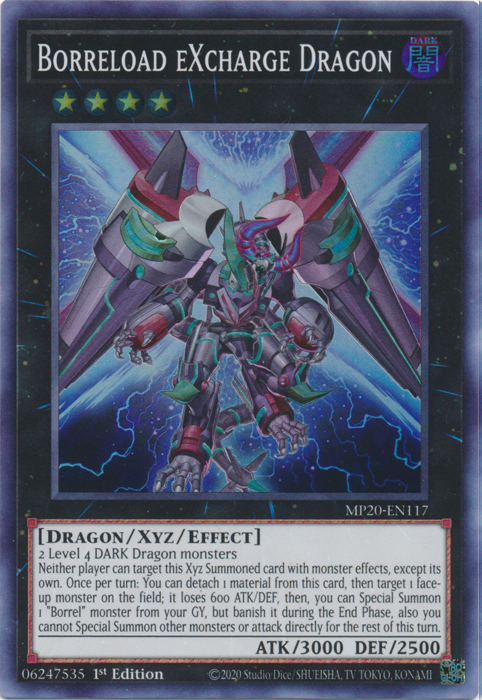 Borreload eXcharge Dragon [MP20-EN117] Super Rare | Devastation Store