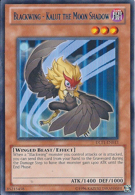 Blackwing - Kalut the Moon Shadow (Blue) [DL11-EN013] Rare | Devastation Store