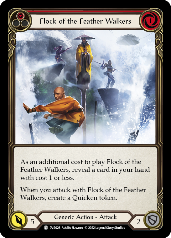 Flock of the Featherwalkers (Red) [DVR026] (Classic Battles: Rhinar vs Dorinthea) | Devastation Store