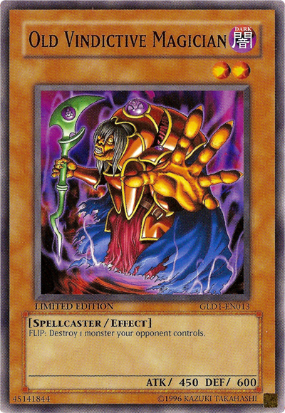 Old Vindictive Magician [GLD1-EN013] Common | Devastation Store