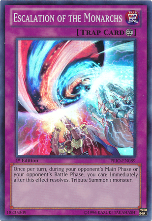 Escalation of the Monarchs [PRIO-EN089] Super Rare | Devastation Store