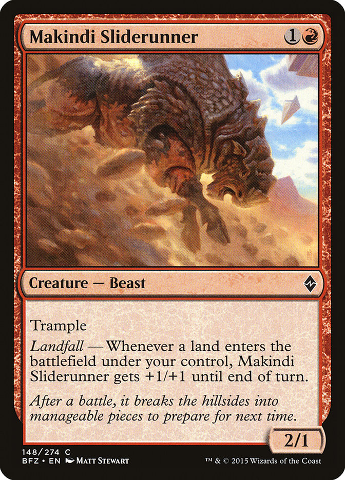 Makindi Sliderunner [Battle for Zendikar] | Devastation Store