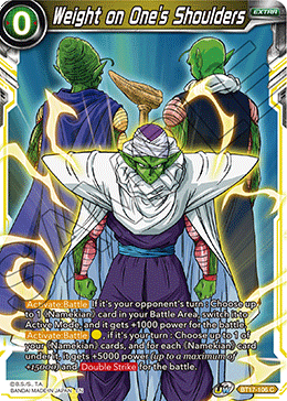 Weight on One's Shoulders (BT17-106) [Ultimate Squad] | Devastation Store