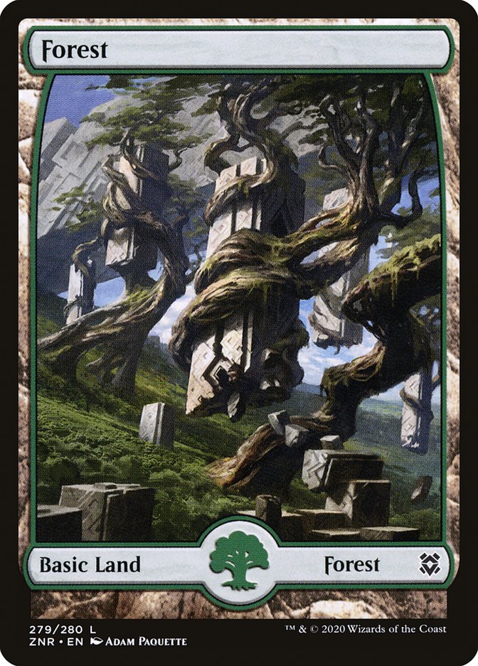 Forest (279) [Zendikar Rising] | Devastation Store