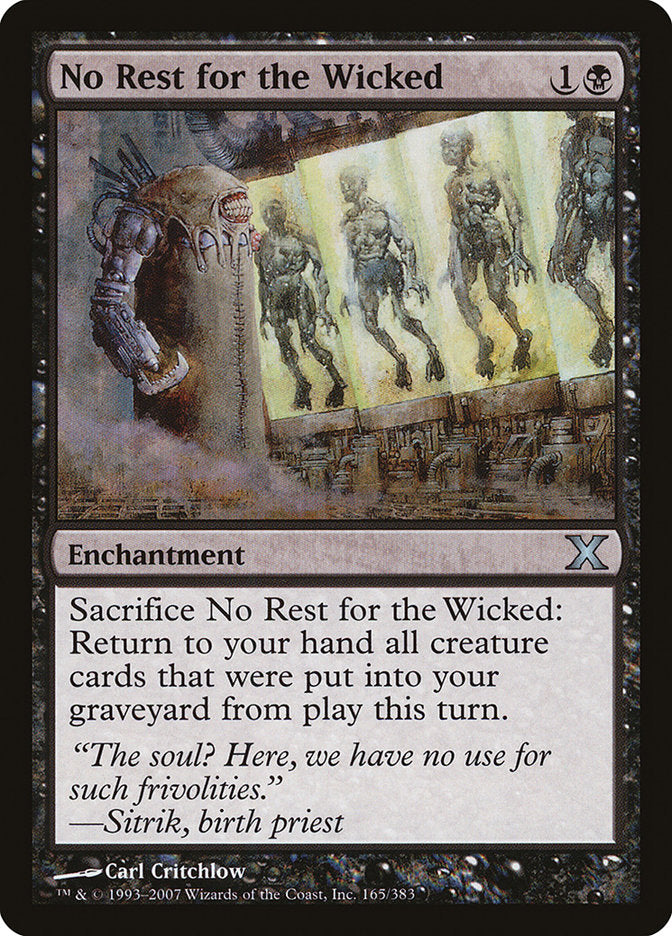 No Rest for the Wicked [Tenth Edition] - Devastation Store | Devastation Store