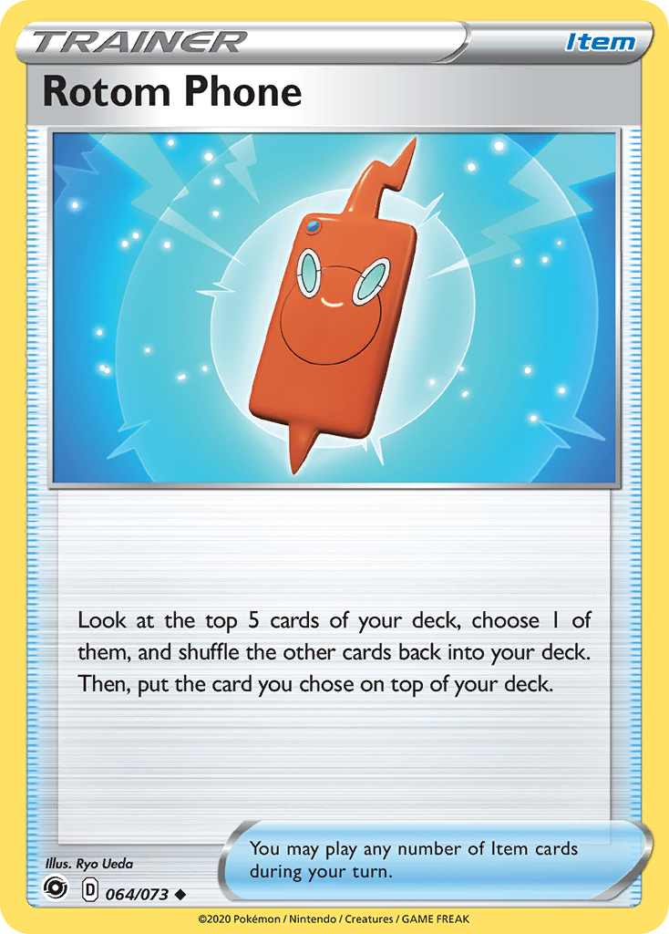 Rotom Phone (064/073) [Sword & Shield: Champion's Path] | Devastation Store
