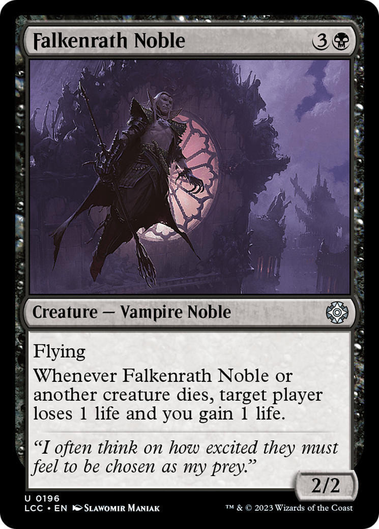 Falkenrath Noble [The Lost Caverns of Ixalan Commander] | Devastation Store