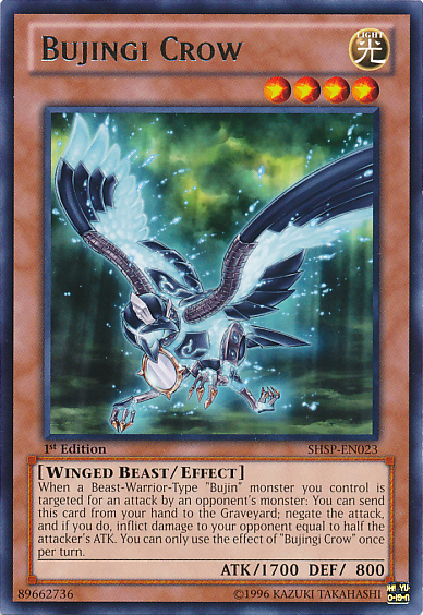 Bujingi Crow [SHSP-EN023] Rare | Devastation Store