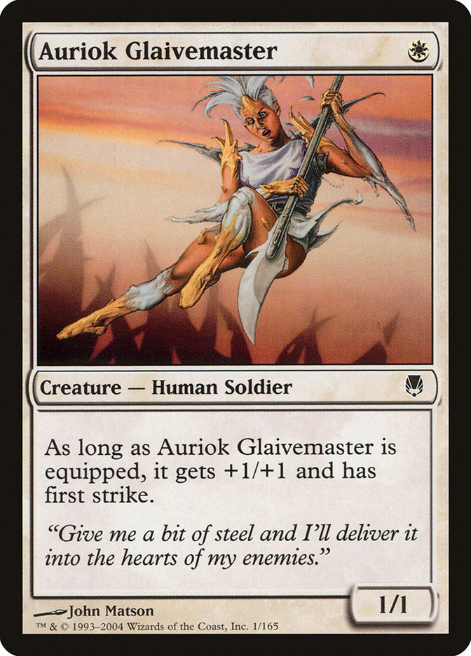 Auriok Glaivemaster [Darksteel] | Devastation Store