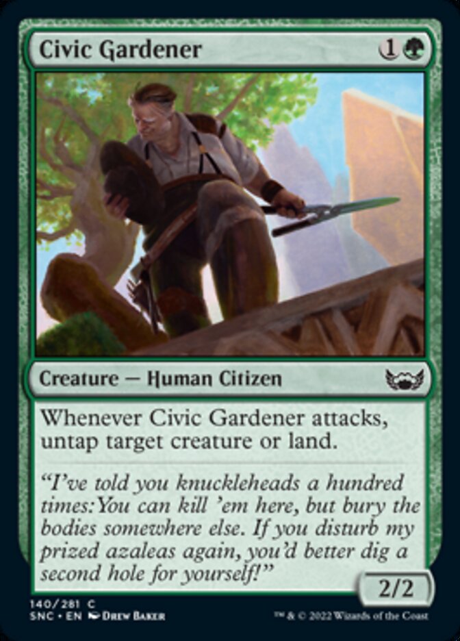 Civic Gardener [Streets of New Capenna] | Devastation Store