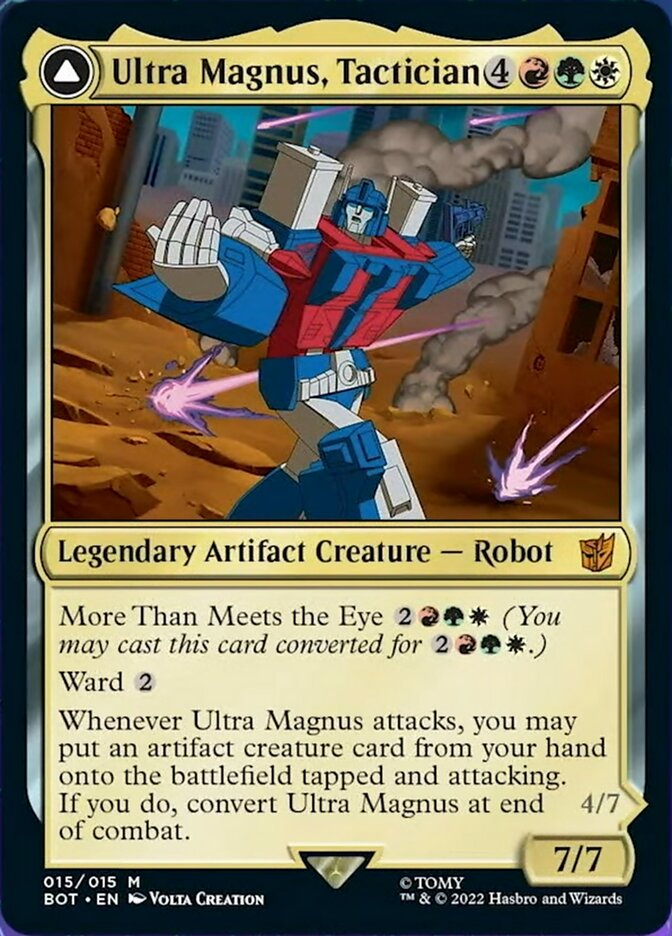 Ultra Magnus, Tactician // Ultra Magnus, Armored Carrier [Transformers] | Devastation Store