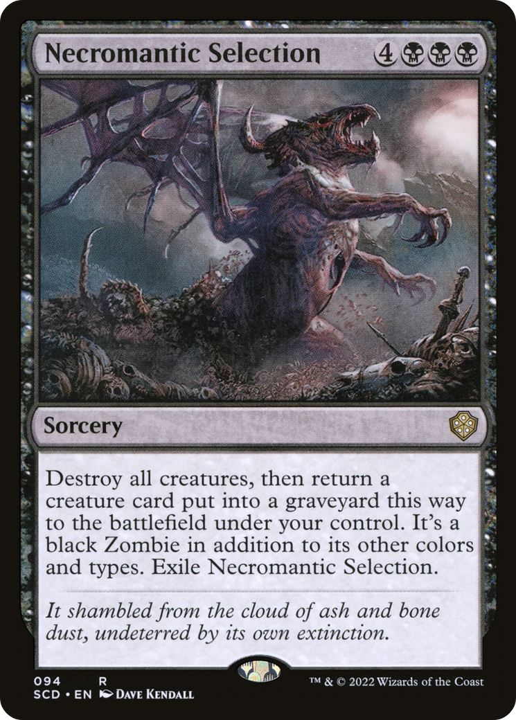 Necromantic Selection [Starter Commander Decks] | Devastation Store