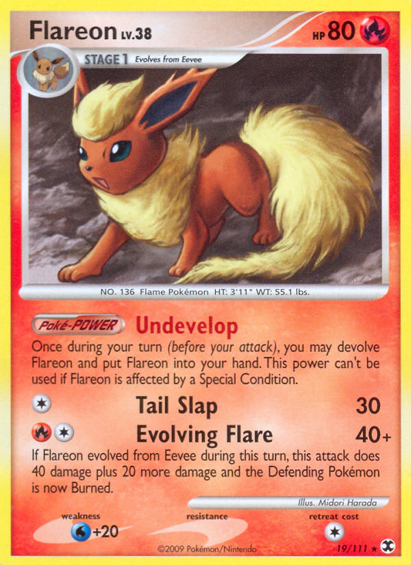 Flareon (19/111) [Platinum: Rising Rivals] | Devastation Store