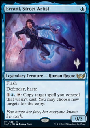 Errant, Street Artist (Promo Pack) [Streets of New Capenna Promos] | Devastation Store