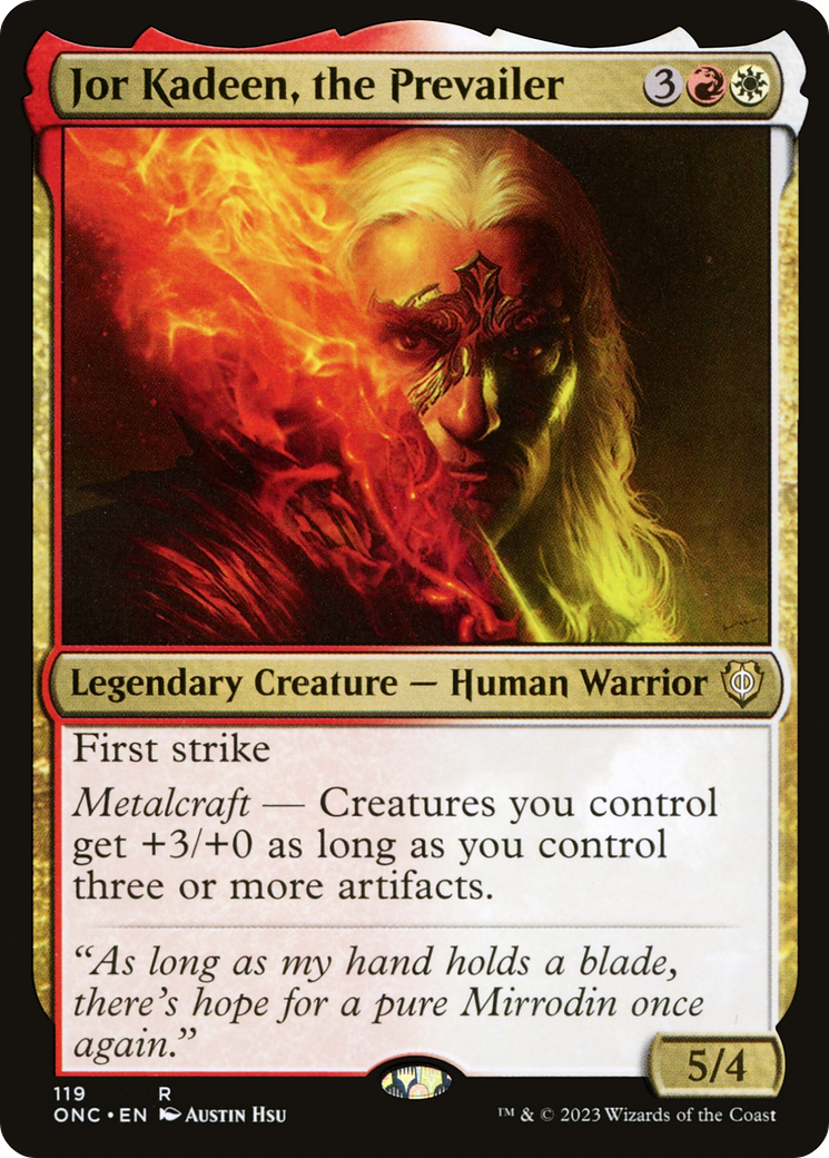 Jor Kadeen, the Prevailer [Phyrexia: All Will Be One Commander] | Devastation Store