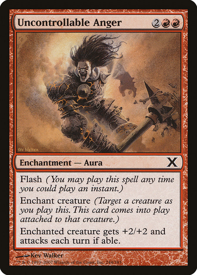 Uncontrollable Anger [Tenth Edition] - Devastation Store | Devastation Store