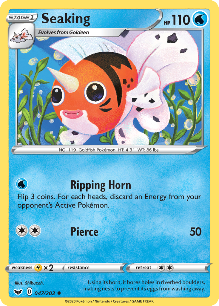 Seaking (047/202) [Sword & Shield: Base Set] | Devastation Store