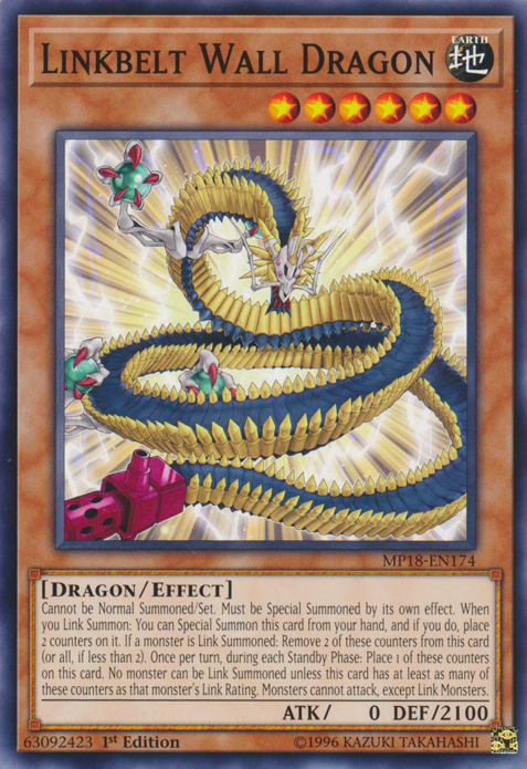 Linkbelt Wall Dragon [MP18-EN174] Common | Devastation Store